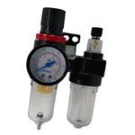 Kobmax 1/4 Inch Filter+Regulator+Lubricator With Bracket and Gauge (KX-AFC2000)
