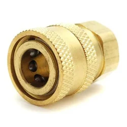Kortex AC-QC 1/4 Inch Brass Quick Connector for High Pressure Car Washer Professional Foam Bottle