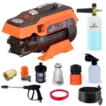 Kortex KTX-B5D 130 Bar 1.8 kW Portable High Pressure Car Washer Cleaner Pump with Accessories