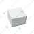 100 Pcs, 4x4x3 Window 280 GSM Kraft Paper Cupcake Box with Insert For Cupcakes, Brownies, Bakery Products