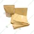 500gm, 16cm x 22cm Kraft Paper Standup Pouch with Transparent Window for Food Storage and Packaging(Pack-50 pcs)
