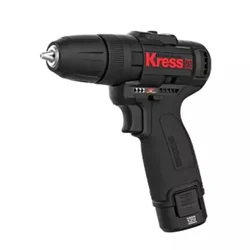 Kress 10 mm 12V Li-ion Brushless Impact Drill With Battery, Charger & 1 Year Warranty, 1700 RPM (KU362.2)