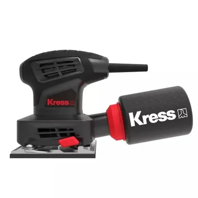 Kress 110 mm 180 Watt Finishing Sander With Dust Bag & 1 Year Warranty, 13000 RPM (KU640)