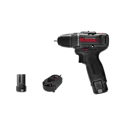 Kress 10mm 12V Cordless BL Drill Driver With 1 Year Warranty. 0-450/0-1700 RPM (KU202.1)