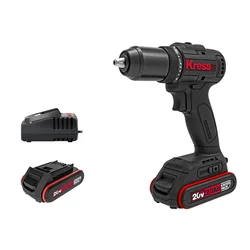 Kress 13 mm 20V Drill Driver With Battery, Charger & 1 Year Warranty, 1800 RPM (KU212.91)