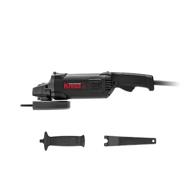 Kress Heavy Duty 125mm 1400 Watt Rear Switch Angle Grinder With 1 Year Warranty, 0-10000 RPM (KU721)