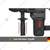 Kress 26mm 1100 Watt Two Mode Function L-Shape Rotary Hammer With 1 Year Warranty , 4300 BPM (KU332P)