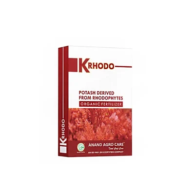 Anand Agro Care K-Rhodo Potash Derived from Rhodophytes (K-20% & S-1.5%) Organic Fertilizer for Superior Crop Quality(Quantity-100 gram)