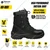 Krieger KR1001 Hi-Ankle Trekking, Biker & Army Boot, Anti-Skid Sole, M4 Tech in-Socks, Black(Size-5)