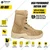 Krieger KR1002 Hi-Ankle Trekking, Biker & Army Boot, Anti-Skid Sole, M4 Tech in-Socks, Beige(Size-5)