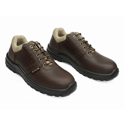 Krieger KR 2001 High Performance Safety Shoe With Heat, Water, Oil & Acid Resistant, 200J Steel Toe Cap(Size-6)