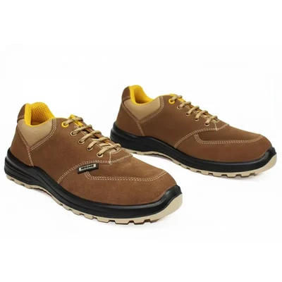 Krieger KR 2003 High Performance Safety Shoe With Heat, Water, Oil & Acid Resistant, 200J Steel Toe Cap(Size-6)