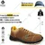 Krieger KR 2003 High Performance Safety Shoe With Heat, Water, Oil & Acid Resistant, 200J Steel Toe Cap(Size-5)