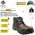 Krieger KR 3001 High Performance Safety Shoe With Heat, Water, Oil & Acid Resistant, 200J Steel Toe Cap(Size-5)