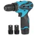 Krost 10mm 12V Dual Speed, Dual Working Mode, Keyless Chuck Cordless Drill With Battery, 0-550/0-1550 RPM