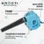 Krost Heavy Duty 750 Watt Variable Speed & Anti-Vibration Electric Air Blower, 16500 RPM