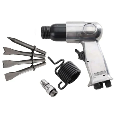 Krost 200 mm Powerful Air Hammer Kit with 4 Pieces Free Chisel (TC779-200)
