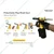 Krost Air Pop Rivet Gun, 17mm Stroke Length with 4 Interchangeable Nose Piece Sizes