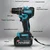 Krost 4 Pcs 21V Cordless Impact Wrench, Rotary Hammer, Metal Chuck Drill & Angle Grinder Combo Kit With Battery & Charger