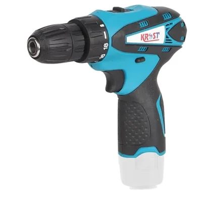 Krost 10mm 12V Dual Speed, Dual Working Mode, Keyless Chuck Cordless Drill, 0-550/0-1550 RPM