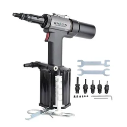Krost Pneumatic Rivet Nut Gun, 2900 RPM No Load Speed (M3-M8)