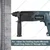 Krost 20mm 500 Watt Forward/Reverse Function Rotary Hammer With Drill Bits, 0-850 RPM