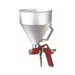 Krost 6 L Capacity Air Texture Hopper Gun with Metal Cup