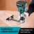 Krost 6.35mm (1/4") 21V Cordless Variable Speed Palm Router/Wood Trimmer With Battery & Charger, 10000-31000 RPM