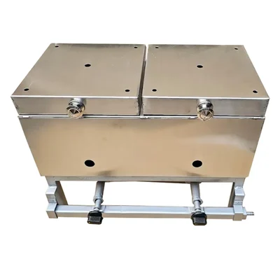 Commercial Gas Operated Kullad Pizza Maker Machine, 8 Pcs Kullad Pizza Capacity