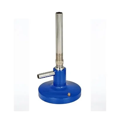 COMETEK Laboratory Bunsen Burner Without Stopcock for High Heat Heating & Sterilization