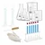 SBT Instruments Lab Kit- Beakers, Conical Flasks, Measuring Cylinders, Test Tubes, Rubber Corks, Stand, Brush & Gloves