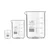 Bello Set of 3 Beaker 10ml, 100ml, 500ml with Graduation Marks, Borosilicate 3.3 Glass for Laboratory