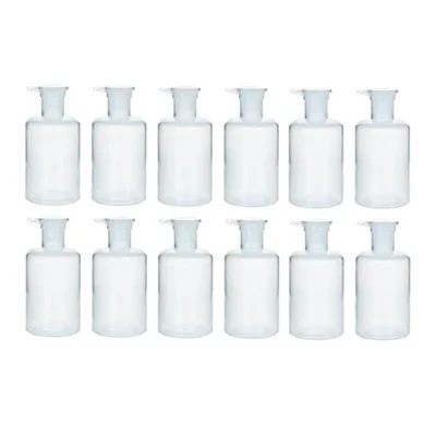 COMETEK (Pack of 12) 125ml Laboratory Dropping Bottle | Low Density Polyethylene Dropping Bottles