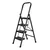 Blueboy 4 Steps Mild Steel 150 Kg Load Capacity Unbreackable Step Ladder  With Tools Tray