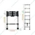 Smarty 7 steps (6.5 Feet/2 Meter) Portable Single Side Telescopic Ladder
