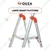 Houza 6 Step 250 Kg Load Capacity Anti Slip Aluminium Foldable Ladder (HZ-AQUA-06-01)