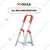 Houza 6 Step 250 Kg Load Capacity Anti Slip Aluminium Foldable Ladder (HZ-AQUA-06-01)