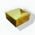 Golden Color Rectangular Packaging Box for Laddu, Chocolates, Sweets and Takeaway (Pack-50)