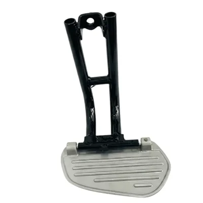  Product Name Heavy Duty Universal Ladies Footrest for Electric Scooters Black Powder Coated Foldable Pillion Step Assembly
