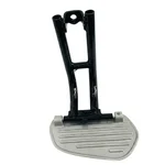 Product Name Heavy Duty Universal Ladies Footrest for Electric Scooters Black Powder Coated Foldable Pillion Step Assembly