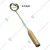 Mira Steels 6 No Ladle 4.5 Inch Diameter with Wooden Handle