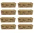 1000 Pcs, Kraft Paper 8 x 2 x 2 Inch Wrap Roll Box With Inside Lamination for Wraps and Rolls
