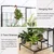 Ecofynd Metal Large Plant Stand for Indoor and Outdoor for Decoration, Big Rack for Home Garden, Flower Pot Holder