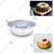 Aluminium Volcano Ring Cake Mould 1 kg Bundt Baking pan for Oven (Large)