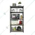 Awni 72 x 36 x 12 Inch 5 Wooden Shelves Laminated Large Size Boltless Rack For Multipurpose Uses, Load Capacity-100 Kg/Shelf