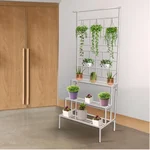 Heavy Duty Large Metal Plant Stand For Indoor & Outdoor For Decoration of Multi Plants, Big Rack for Home