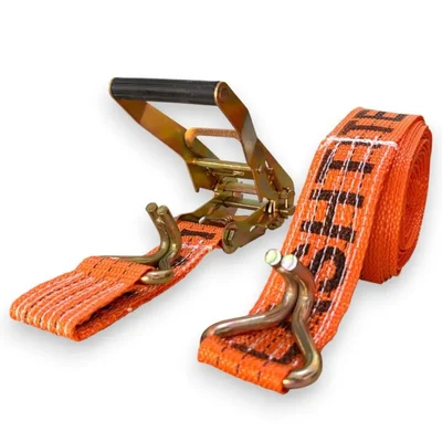 LASHTITE 50 mm x 10 mtrs Orange Polyester Lashing Belt