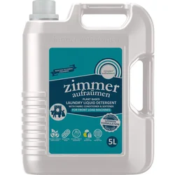 Zimmer Aufraumen 5 Liter German Formulation Plant Based Laundry Liquid Detergent With Fabric Conditioner & Softener