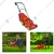 Wolf Garten LYCOS 40/400 M, 40cm Battery Operated Cordless Lawn Mower for garden grass cutting