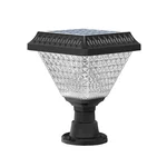 10 Watt Waterproof Multicolor LED Solar Light for Gate Pillar with 3 Lighting Mode (Pack of 1) With 1 Year of Warranty